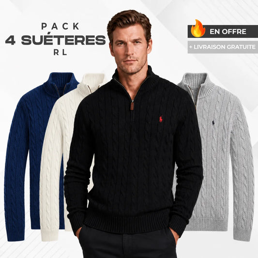 4er-Pack Polo RL Premium Pullover